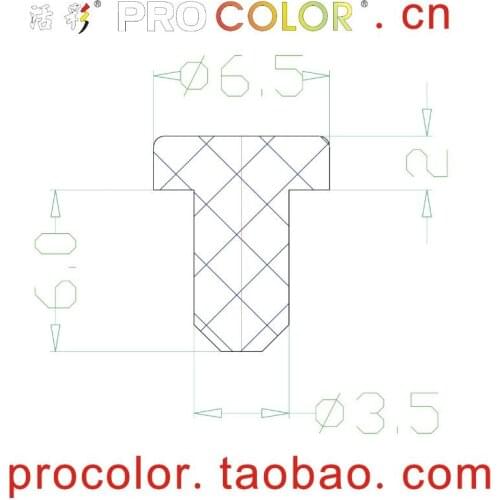Furniture Accessories Parts Silicone rubber Feet Pad Mat Seal plug 3.1 3.18 3.2 3.3 3.5 1/8" mm 3.18mm 3.2mm 3.5mm Feet hole Mat