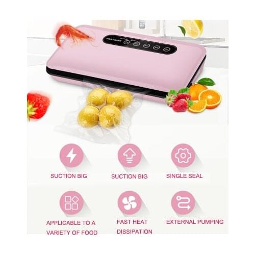 Mini Sealing Machine Wet-Dry Dual Vacuum Hot Sealer Plastic Electrical Bag Compressor Small Packing Device