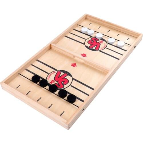 Table Fast Hockey Sling Puck Game Paced Sling Puck Winner Fun Toys Party Game Toys For Adult Child Family Home Board Game