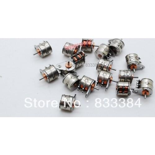 NEW 20 PCS Japan Nidec 4 Wire 2 Phase micro stepper motor D6xH5.5mm mini stepping motorr for camera