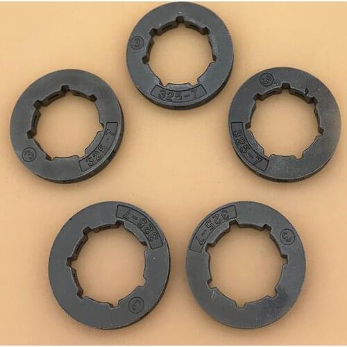 5Pcs .325 Pitch 7 Tooth Sprocket Drive Rim For HUSQVARNA 140 142 154 234 238 240 242 242XP 246 254 257 262 262XP OREGON 11892