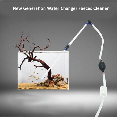 Aquarium Fish Tank Cleaner Filter change water for fish tank Sand Washing Faeces Cleaner Siphon Pump Cleaner