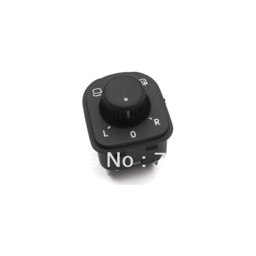 Rear View Mirror Switch w/ Heat & Fold Functions For VW Golf Jetta MK5