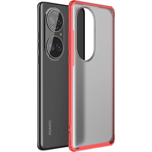 KEYSION Shockproof Matte Phone Case for Huawei P50 P50 Pro 5G Transparent Fashion Phone Back Cover for Huawei P40 P40 Pro+ Plus