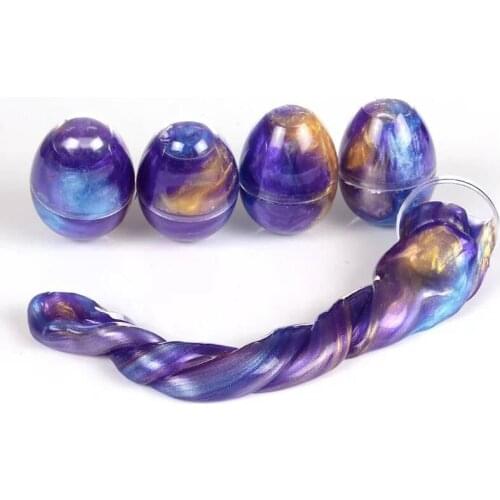 Crystal Slime Fluffy Clear Colorful Mud Modeling Clay Charms Slime Supplies Kids Toys Antistress Magnetic Intelligent Plasticine