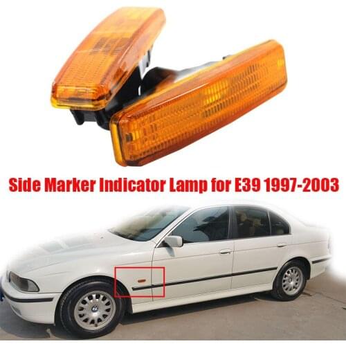 Signal Lamp Side Marker Side Indicator Lamp Side Repeater For-BMW 5 Series E39 1997-2003 525I 528I 530I 540I 540IP M5