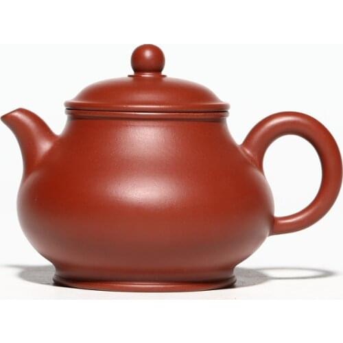 Yixing Purple Clay Teapot Handmade Teapot Home Collection Dahongpao Pan Hu Kung Fu Teapot Tea Set Chinese Tea Set