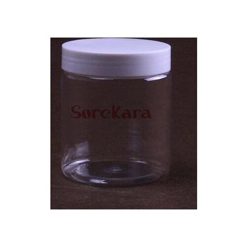 5pcs 200ml Clear plastic Bottle Reagent Bottle Sample Vials Plastic Lid Screw Cap Screw On Cover