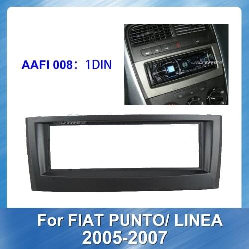 Car Radio Audio Big Screen Fascia Frame Adapter for FIAT PUNTO LINEA 2005-2007 Stereo Install Dash Kit DVD Frame CD Trim