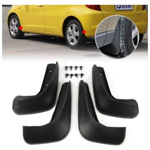Splash Guards Mud Flaps Mudguard Fit for Honda Fit Jazz 2008 2009 2010 2011 2012