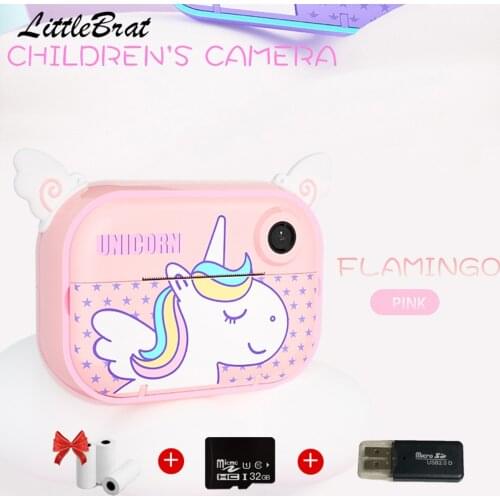 Children Camera For Kids Instant Camera 1080P Digital Camera For Children Photo Camera Toys For Girl Boy Birthday Gifts
