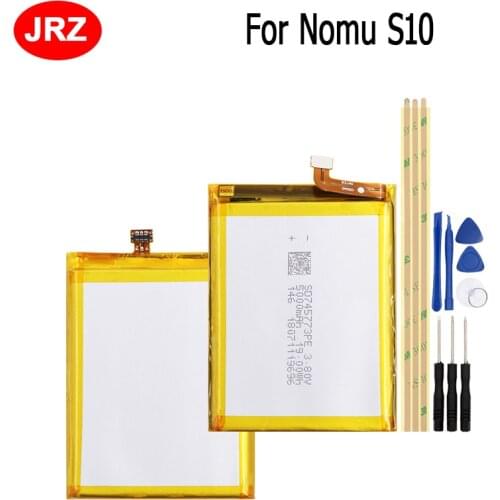 For Nomu S10 Battery 5000mAh Mobile Phone Replacement Batteria Batterie For Nomu S10 Accumulator AKKU with Tools