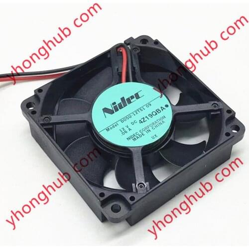 Nidec D05U-12TS1 09 DC 12V 0.06A 50x50x10mm 2-wire Server Cooling Fan