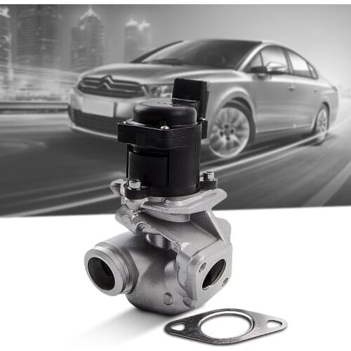 EGR Gas Valve for Fiat Mini Citroen Ford Peugeot Volvo 1.6 HDi D TDCi 9672880080 for 206207 307 308 407 1.6 HDI 161859 1618.59
