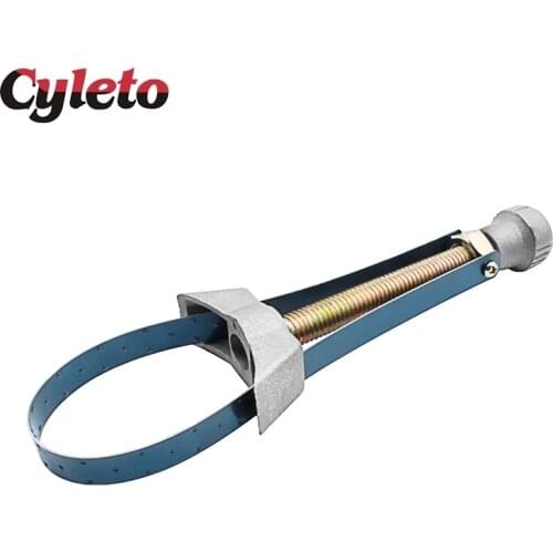 Motorcycle & Car Removal Tool Auto Cap Spanner Strap Oil Filter Wrench 60mm To 120mm Diameter Adjustable for Honda Yamaha Suzuki