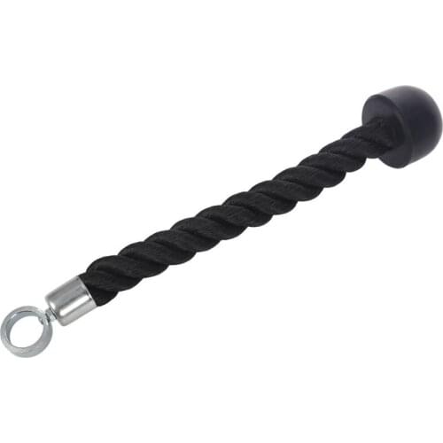 AD55 Single Grip Tricep Rope with Cable Machine Attachment