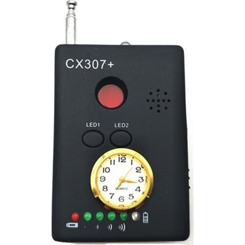 CX307+ Multi-function RF Signal Camera Phone GSM GPS WiFi Bug Detector Finder With Alarm For Security