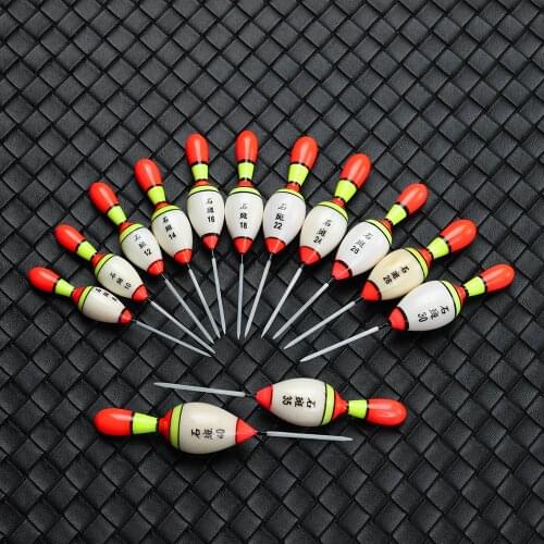 Multi Size Thick Tail Fishing Floats Eye-catching Portable Balsa Wood Flotteur Long Tail Float Outdoor Fishing Carp Accessories