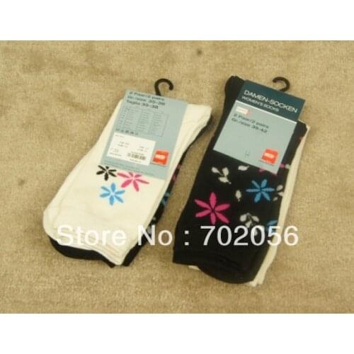 LUXURY SOFT womens cotton socks ladies girls socks 16 pairs/lot #3192