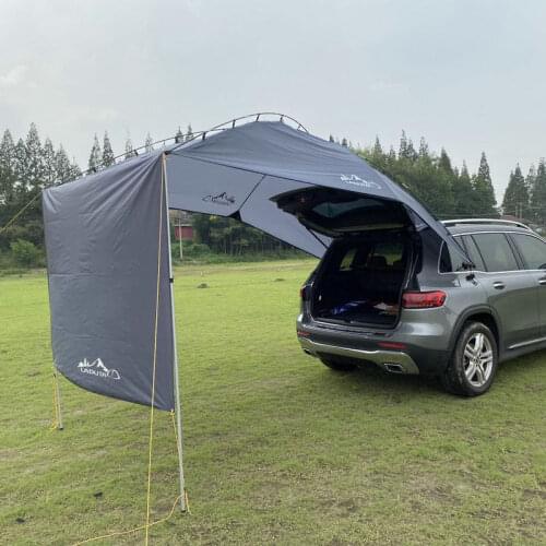 Outdoor Camping Folding Car Shelter Anti-UV Garden Fishing Waterproof SUV Car Awning Tent Picnic Sun Shelter Beach 5-8 Persons