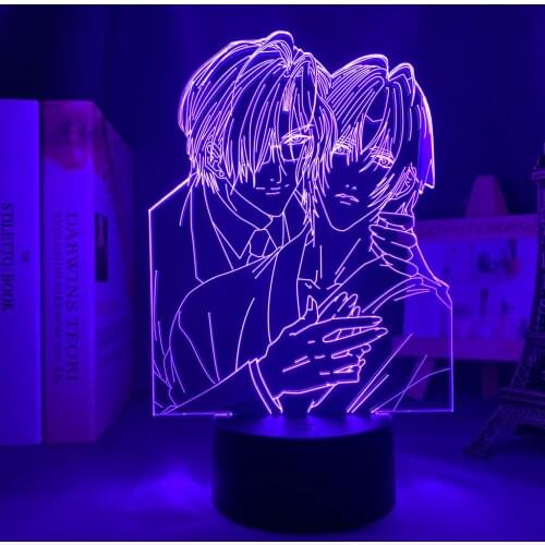 Anime Led Light Descendants of Darkness for Bedroom Decor Night Light Manga Childrens Birthday Gift Room Anime 3d Lamp