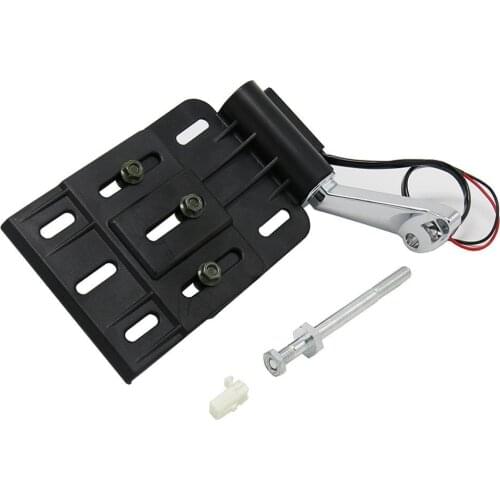 Motorcycle Telescopic Folding LED Light Side Mount License Plate Holder For Harley Dyna Sportster 883 1200 XL 07-16