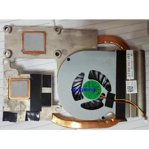 For Dell VOSTRO 3560 V3560 Cooling Fan with Heatsink Assembly Radiator 06HNV7 6HNV7 works NJKRJ 0NJKRJ
