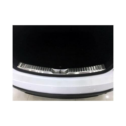 Stainless Inner Rear Bumper Protector Sill Trim For Mazda CX-5 2nd Gen 2017-2019