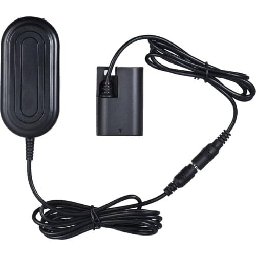 Andoer ACK-E6 AC Power Supply LP-E6 LP-E6N DC Coupler Dummy Battery Adapter Camera Charger for Canon