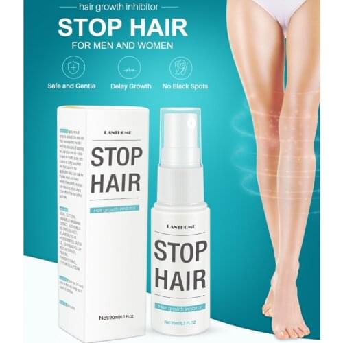 1 Pcs Permanant Hair Growth Removal Inhibitor Spray Beard Bikini Intimate Legs Body Armpit Painless Facial Stop Hair