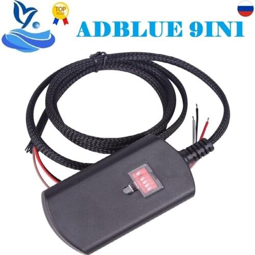 OBD2 Truck Adblue Emulator 9 in 1 Support Euro4&5 Best Quality Adblue with NOx sensor adblue 9 in 1