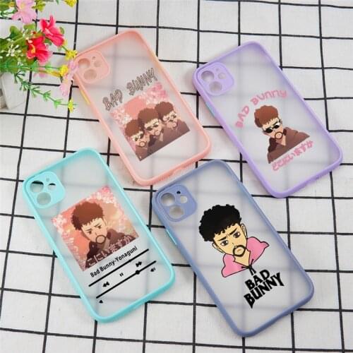 Yo Perreo Sola Bad Bunny Maluma Phone Case Clear for Iphone 11Pro Max 12 Pro Mini Se20 6 7 8plus X XS XR Xsmax Soft Bumper Cover