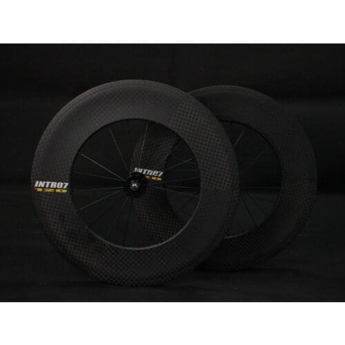 INTRO7 120MM FIXED GEAR CARBON WHEELSET(5 PCS SUPER DISCOUNT)