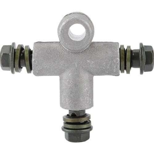 Motorcycle ATV Hydraulic 3 Way Brake Oil Hose Adaptor Pipe Coupling Tee 10mm