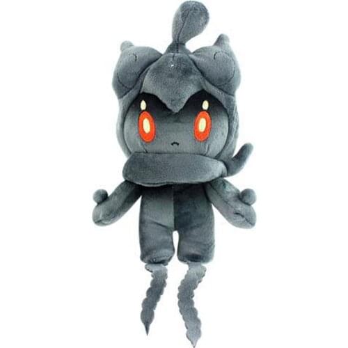 25CM Marshadow Soft Stuffed Animal Doll Cute Animation Peripheral Cosplay Plush Toys Birthday Present For Child