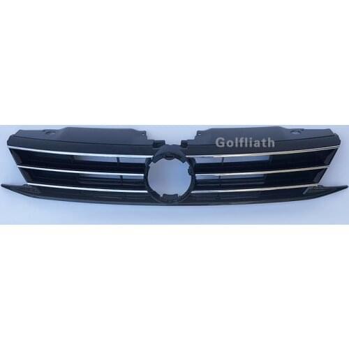 GOLFLIATH replacement ABS Grill Front Upper Radiator Grille For volkswagen VW Jetta MK6 2015 2016 2017 Car Accessaries