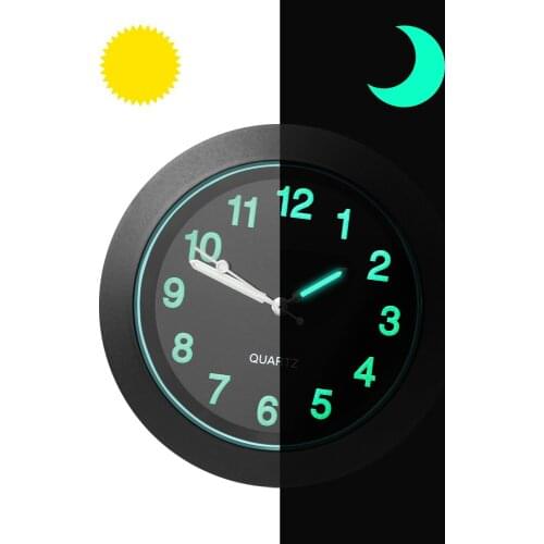 Luminous Auto Gauge Clock Mini Car Quartz Clock for lada niva kalina priora granta largus vaz samara 2110 GAZ Gazelle