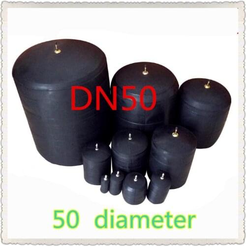 Closed water and water shutoff DN50 Water plugging airbag Pipeline plugging Pipe sealing test bladder Rubber pressure ball