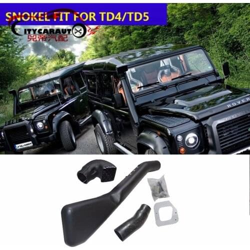 CITYCARAUTO AUTO ACCESSORIES PARTS AIRE INTAKE AIRFLOW SNOKEL KIT AIR FILTER Fit FOR LAND ROVER DEFENDER TD5 1999+ TD4 2007+ CAR