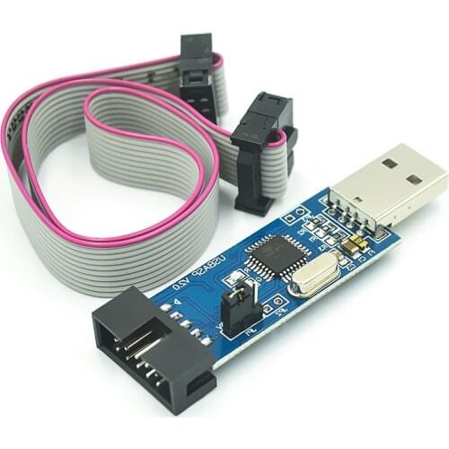 1 PC USBASP USBISP AVR Programmer USB ISP USB ASP ATMEGA8 ATMEGA128 Support Win7 64