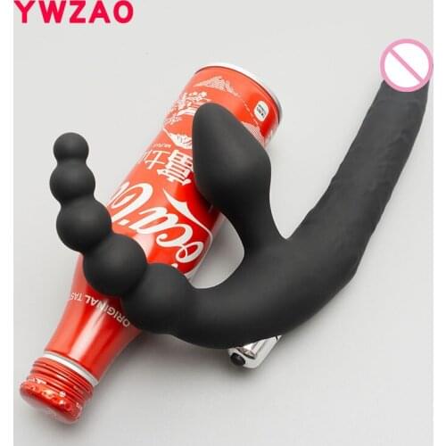 18+ Butt Toy Men Silicone Sexual Toy Dildos Fake Dick Anal Butt Plug Enema Ass Adult Toy Dildo For Woman Sex Toys【Y06