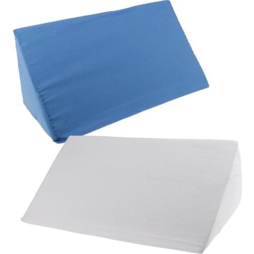 2PCS Acid Reflux Foam Bed Wedge Pillow Elevation Cushion Back Leg Support Pillow