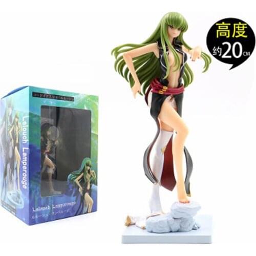20Cm Anime Code Geass C.C. Action Figure Model Toys Anime Lelouch of The Rebellion Figures Ornament Collectibles Figurines Gift