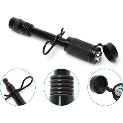 5/8 Trailer Hitch Pin Lock Plum Blossom Lock Core 2 Keys & Rubber Cap For Class III, IV, V Hitch Receiver