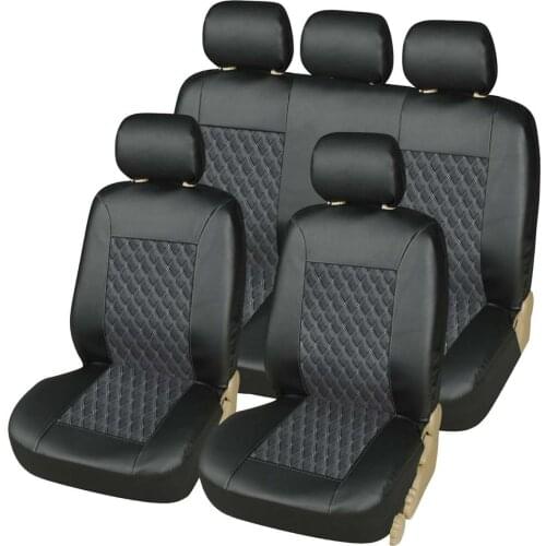 Car Seat Covers Automobiles Seat Covers Protector Cushion PU Leather SUV Truck for VW for Ford for BMW for Audi