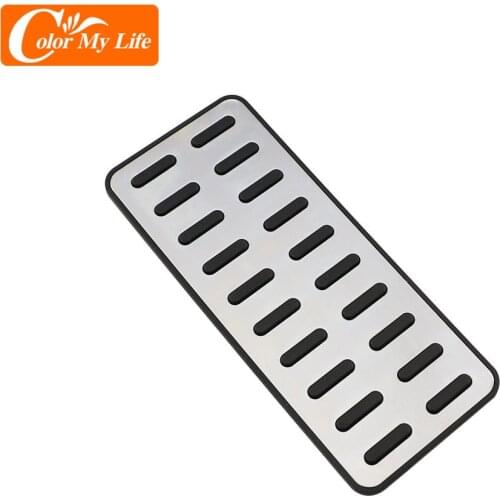 Stainless Steel Car Footrest Pedal Pads for Kia Sportage SL R Sportage3 2011 2012 2013 2014 2015 Accessories 1 Piece