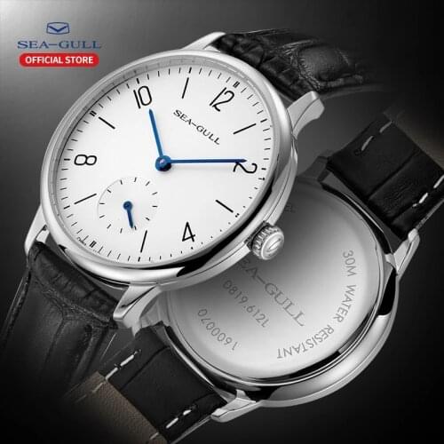 Seagull Top Brand Ladies Watch Fashion Sapphire Watch Ultra-thin Mechanical Watch Business Leather Watch Automatic Watch