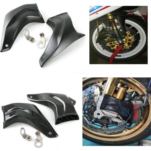 For Ducati Multistrada 1260 2016 to 2017 Hyperstrada 939 Air Ducts Cooling Brake Pads Calipers Motorcycle Accessories Carbon
