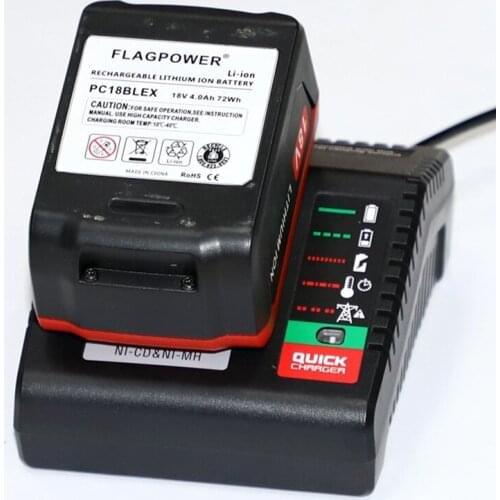 Freeshippig PCMVC PCLMVC PCXMVC Liion nickel-cadmium Battery Charger For Porter Cable Stanley 18V PC18B-2 PC18BLX PC18BLX PC489N