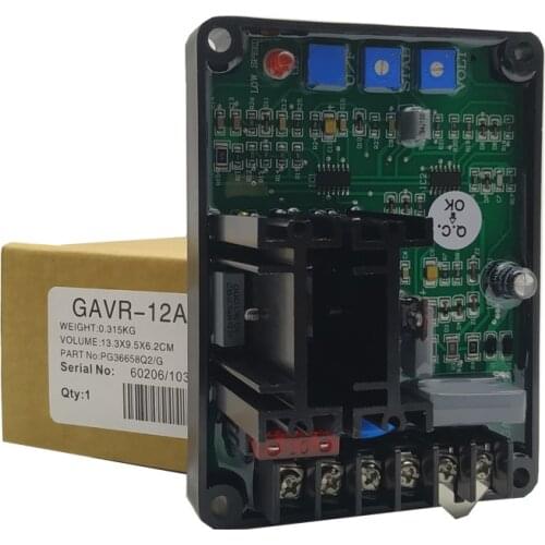 GAVR-12A Automatic Voltage Regulator for Universal brushless Generator more competitive products